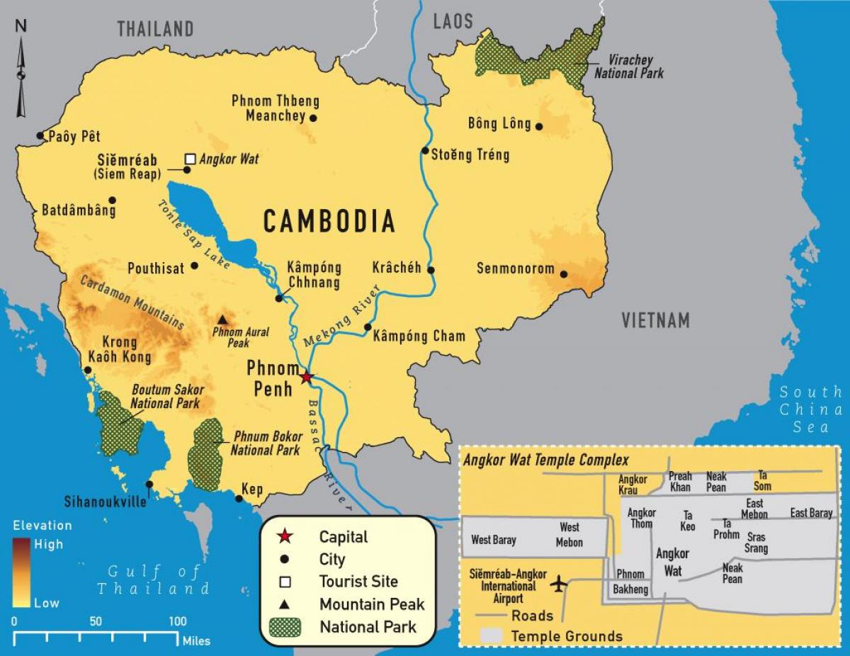 angkor mapu Kambodža